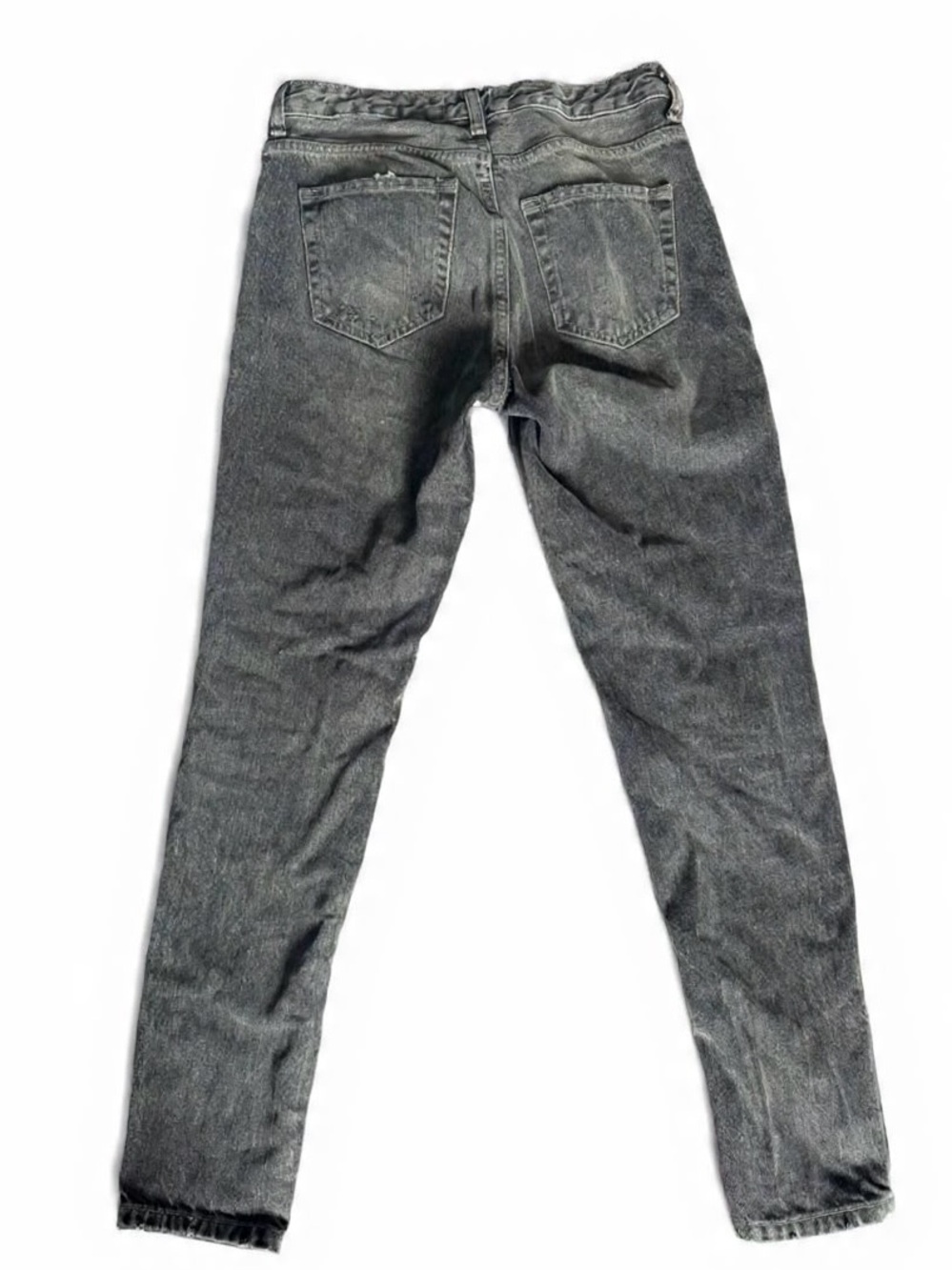 Grey/Black Washed Slim Jeans